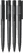 UMA PET PEN PRO gerecyclede frosted balpen - Anthracite