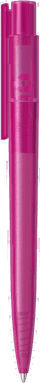 UMA PET PEN PRO recycelter gefrosteter Kugelschreiber - Magenta