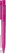 UMA PET PEN PRO gerecyclede frosted balpen - Magenta