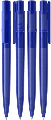 UMA PET PEN PRO recycelter gefrosteter Kugelschreiber - Blau