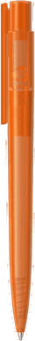 UMA PET PEN PRO recycelter gefrosteter Kugelschreiber - Orange