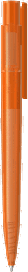 UMA PET PEN PRO recycelter gefrosteter Kugelschreiber - Orange