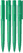 UMA PET PEN PRO gerecyclede frosted balpen - Turquoise