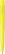 UMA PET PEN PRO gerecyclede frosted balpen - Yellow