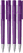 UMA PET PEN PRO gerecyclede frosted balpen met metalen punt - Purple
