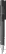 UMA PET PEN PRO gerecyclede frosted balpen met metalen punt - Anthracite