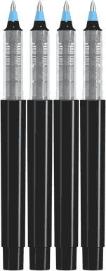 UMA PET PEN PRO recycelter Kugelschreiber - Hellblau