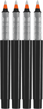 UMA PET PEN PRO recycelter Kugelschreiber - Orange