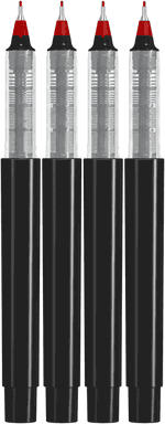 UMA PET PEN PRO recycelter Fineliner - Rot