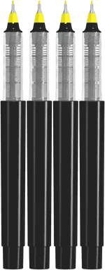 UMA PET PEN PRO recycelter Fineliner - Gelb