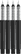 UMA PET PEN PRO gerecyclede fineliner - Grey