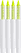 UMA PET PEN PRO gerecyclede markeerstift - Yellow flourescent