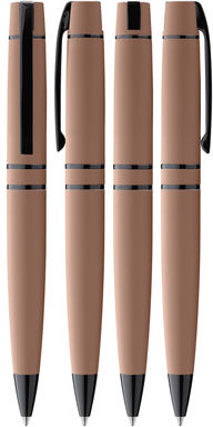 UMA VIP soft touch Twist balpen - Brown
