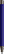 UMA STRAIGHT metalen glossy balpen - Blue