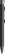UMA STRAIGHT metalen glossy balpen - Black