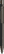 UMA STRAIGHT metalen glossy balpen - Black