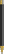 UMA STRAIGHT gold metalen balpen - Black