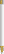 UMA STRAIGHT gold metalen balpen - White
