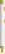 UMA STRAIGHT gold metalen balpen - White