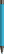 UMA STRAIGHT metalen soft touch balpen - Light blue