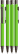 UMA STRAIGHT metalen soft touch balpen - Light green