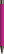 UMA STRAIGHT metalen soft touch balpen - Magenta