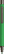 UMA STRAIGHT metalen soft touch balpen - Dark green