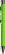 UMA STRAIGHT metalen soft touch balpen - Light green