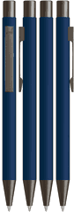 UMA STRAIGHT metalen soft touch balpen