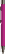 UMA STRAIGHT metalen soft touch balpen - Magenta