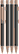 UMA STRAIGHT rose-gold metalen balpen - Black
