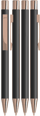 UMA STRAIGHT rose-gold metalen balpen