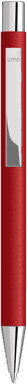 UMA STRAIGHT Chrom Metall Kugelschreiber - Rot