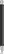 UMA STRAIGHT chroom metalen balpen - Black
