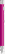 UMA STRAIGHT chroom metalen balpen - Magenta
