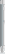 UMA STRAIGHT chroom metalen balpen - Light grey