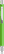 UMA STRAIGHT chroom metalen balpen - Light green