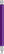 UMA STRAIGHT chroom metalen balpen - Purple
