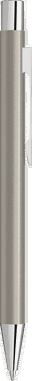 UMA STRAIGHT Chrom Metall Kugelschreiber - Edelstahl