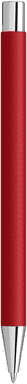 UMA STRAIGHT Chrom Metall Kugelschreiber - Rot