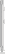 UMA STRAIGHT chroom metalen balpen - Silver