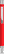 UMA STRAIGHT chroom metalen balpen - Light red