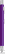UMA STRAIGHT chroom metalen balpen - Purple