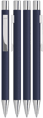 UMA STRAIGHT chroom metalen balpen
