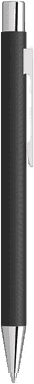 UMA STRAIGHT Chrom Metall Kugelschreiber - Schwarz