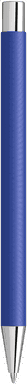 UMA STRAIGHT Chrom Metall Kugelschreiber - Mittelblau