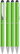 UMA STRAIGHT metalen touchpen - Light green