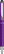 UMA STRAIGHT metalen touchpen - Purple
