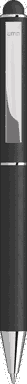 UMA STRAIGHT Metall-Touchpen - Schwarz