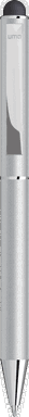 UMA STRAIGHT Metall-Touchpen - Silber